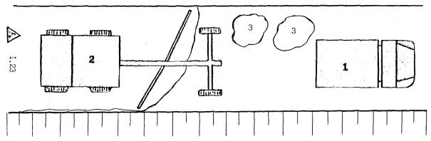 Карта трудового процесса. Разравнивание грунта на обочине автогрейдером ДЗ-99-1-4 (Д-710Б), ДЗ-61 (Д-710), ДЗ-61 А (Д-710А). (ТН I-XV-13-89)