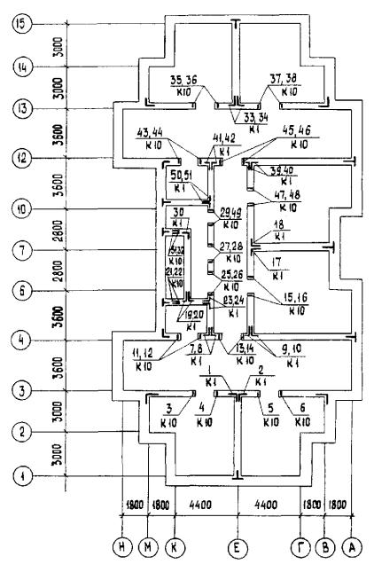 Типовая технологическая карта на бетонные и железобетонные работы (монолитный железобетон). Устройство монолитных стен толщиной 160 мм на легком заполнителе