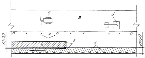 Карта трудового процесса. Устройство слоя из синтетического нетканого материала (дорнита) в основании земляного полотна с раскаткой материала в продольном направлении. (ТЕ20-2-3-7(б); Е2-1-22(3б); 28(1д); 30(3а,3б)
