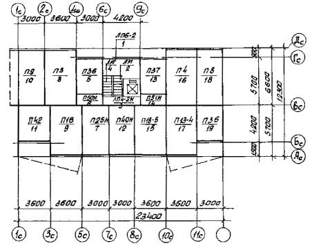 Типовая технологическая карта на монтаж строительных конструкций. Монтаж конструкций крупнопанельного жилого 9-этажного дома серии 90.3. Монтаж плит перекрытия типового этажа
